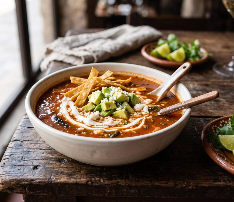 Sopa de tortilla