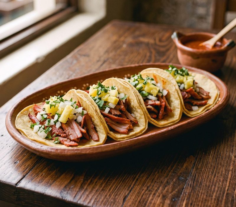 Tacos al pastor (orden de 5)